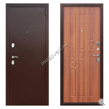 Уличная дверь с терморазрывом порошок и МДФ - купить от производителя Мосдвери Уличная дверь с терморазрывом порошок и МДФ